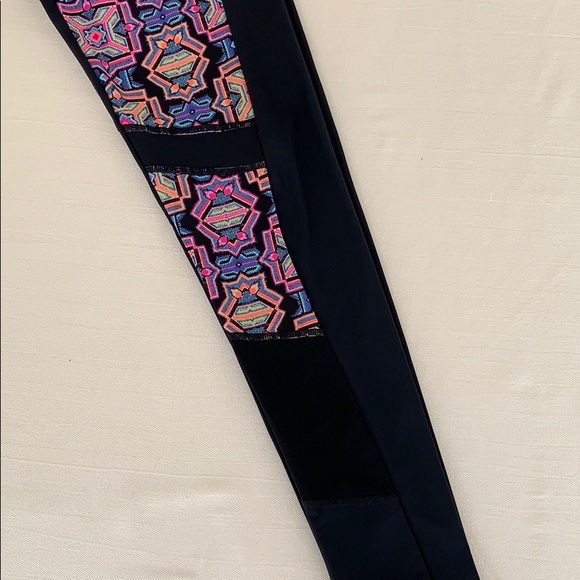 Seafolly Australia Leggings Mesh Multi Color Pants - Picture 10 of 10